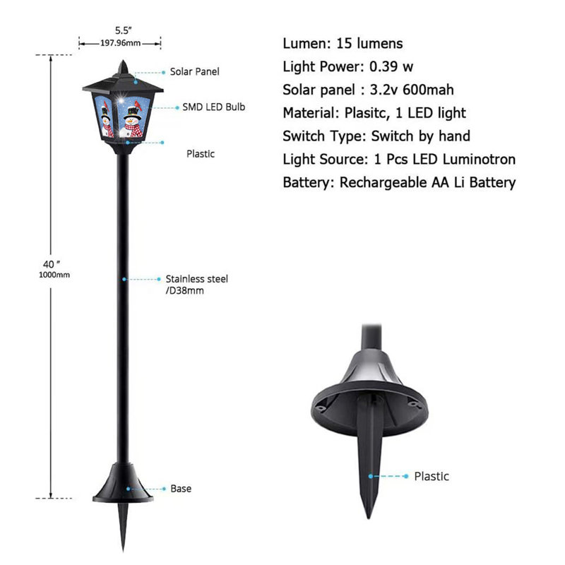 Mini solar lamp outlet